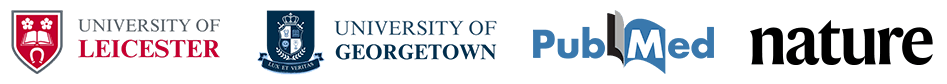 University of Leicester, Georgetown, PubMed